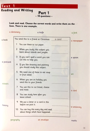 bộ cambridge young learner english tests flyers 1 sb fahasa reprint edition