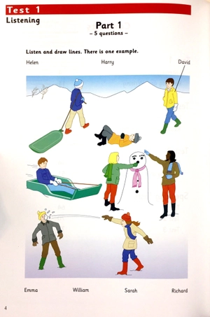 bộ cambridge young learner english tests flyers 1 sb fahasa reprint edition