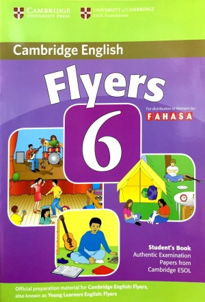 bộ cambridge young learner english tests flyers 6 sb fahasa reprint edition