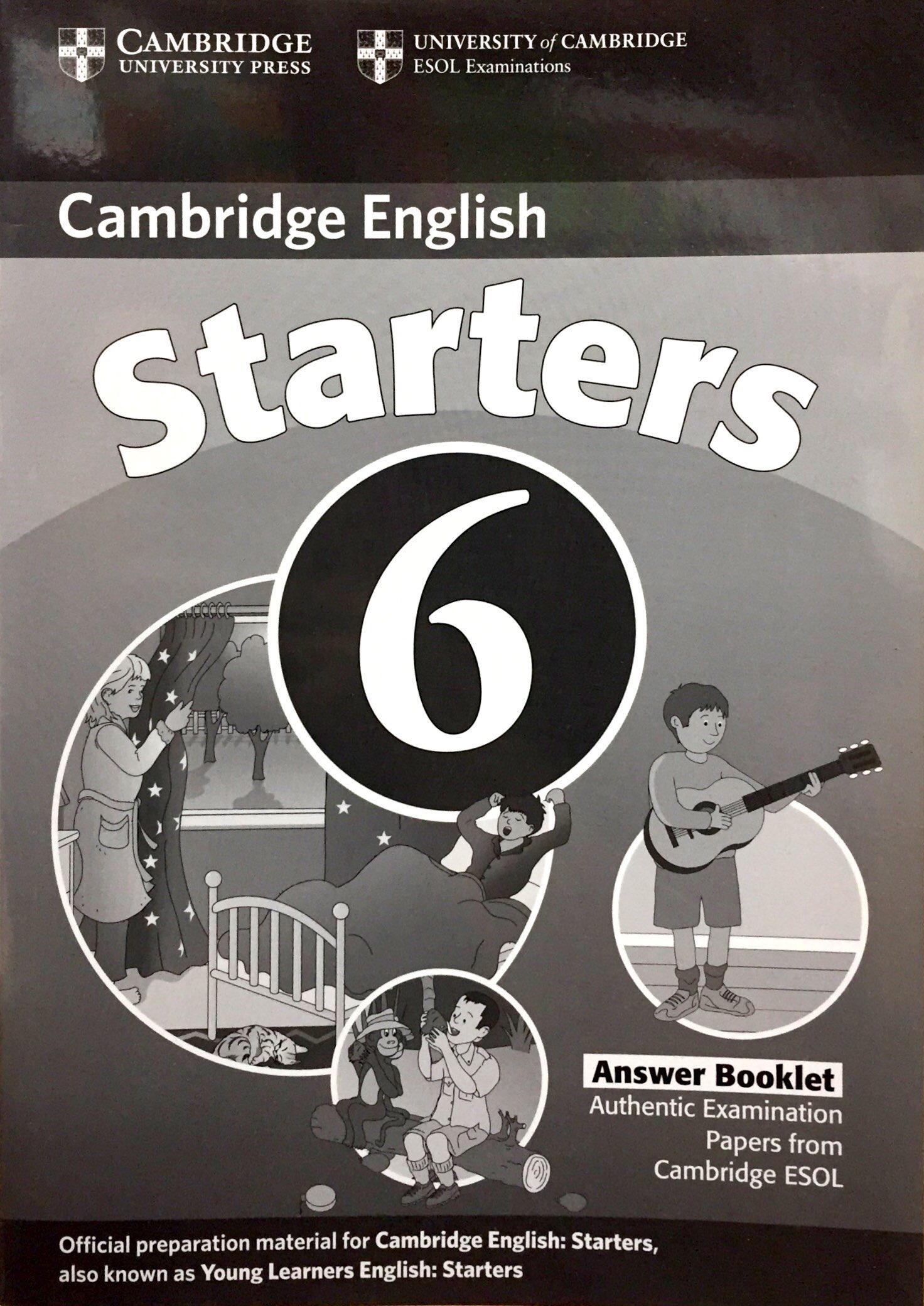 bộ cambridge young learners english tests 6 starters answer booklet