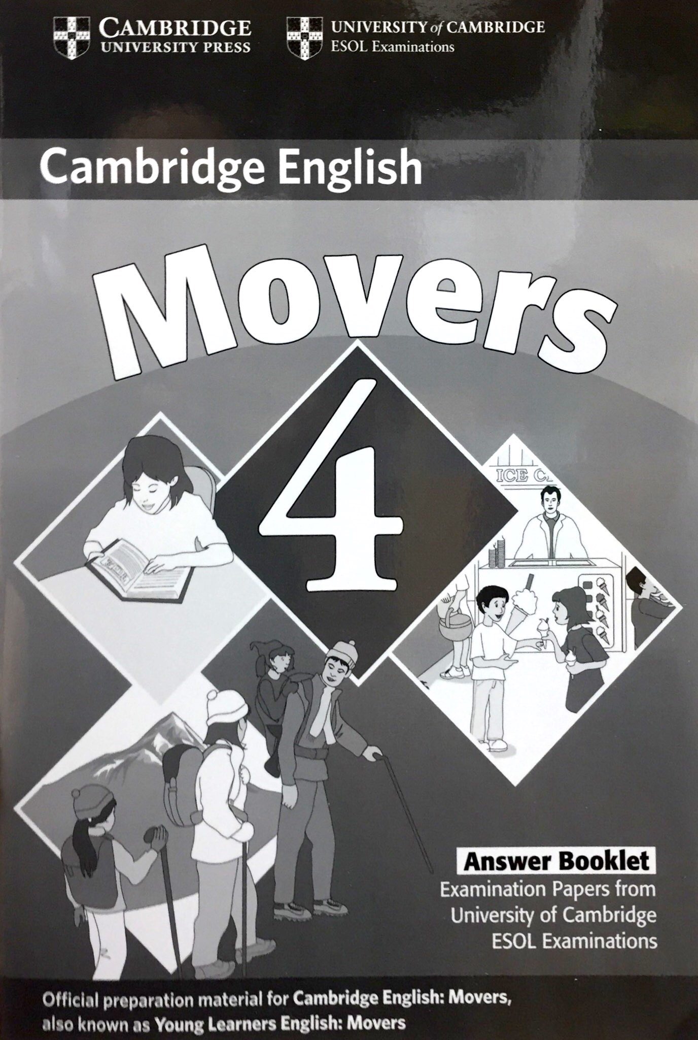 bộ cambridge young learners english tests second edition movers 4 answer booklet