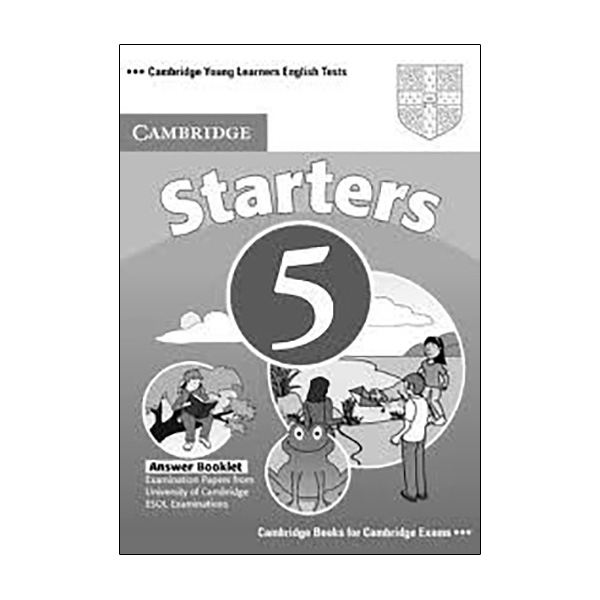 bộ cambridge young learners english tests starters 5 answer booklet