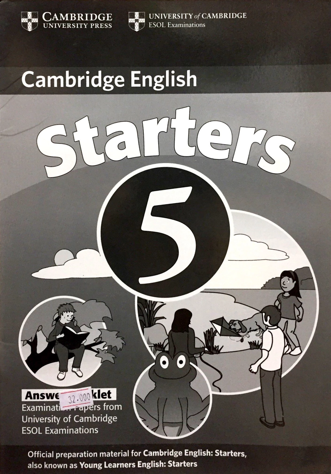 bộ cambridge young learners english tests starters 5 answer booklet