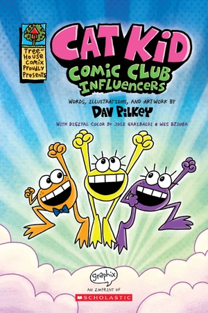 bộ cat kid comic club #5 - influencers - a graphic novel