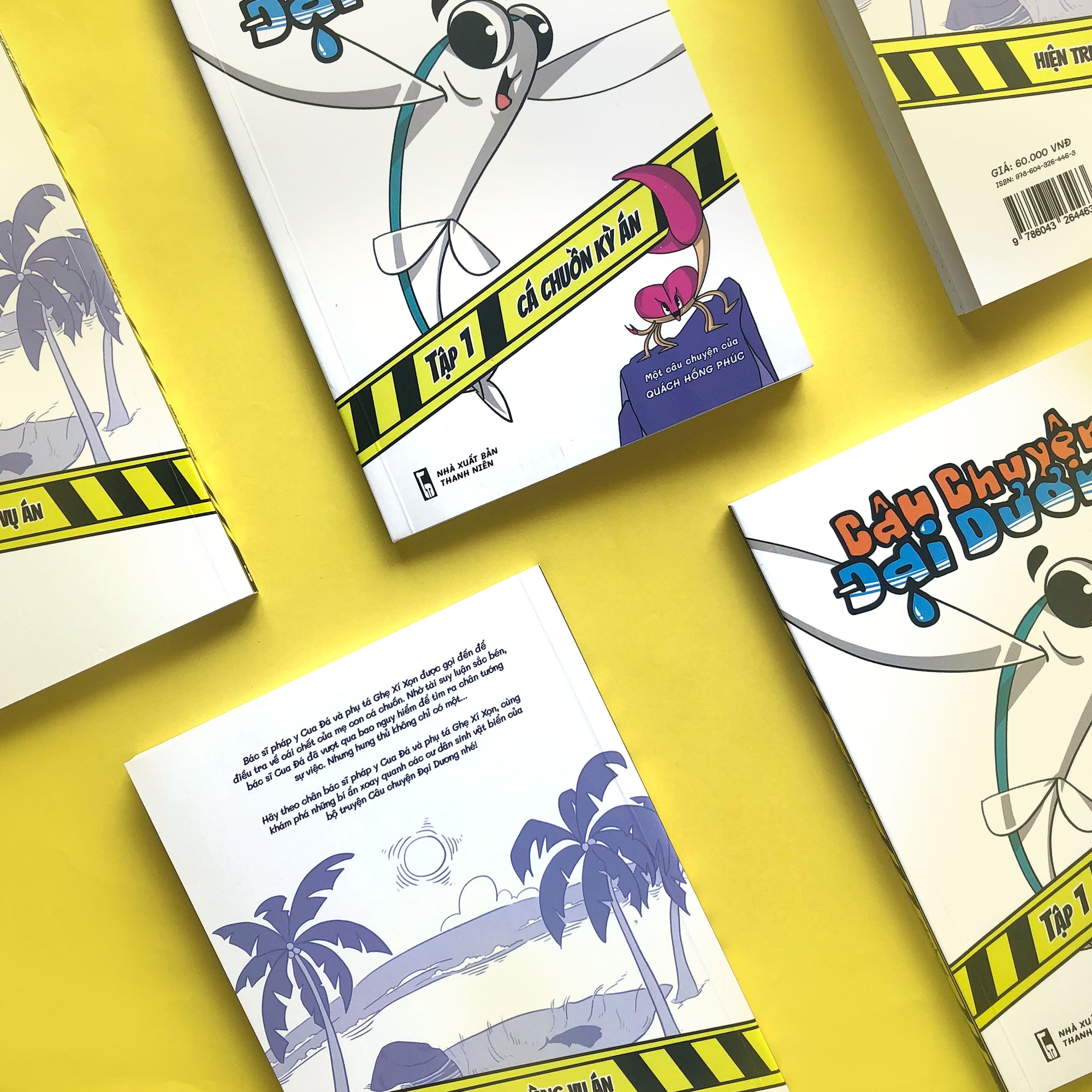 bộ câu chuyện đại dương - tập 1: cá chuồn kỳ án