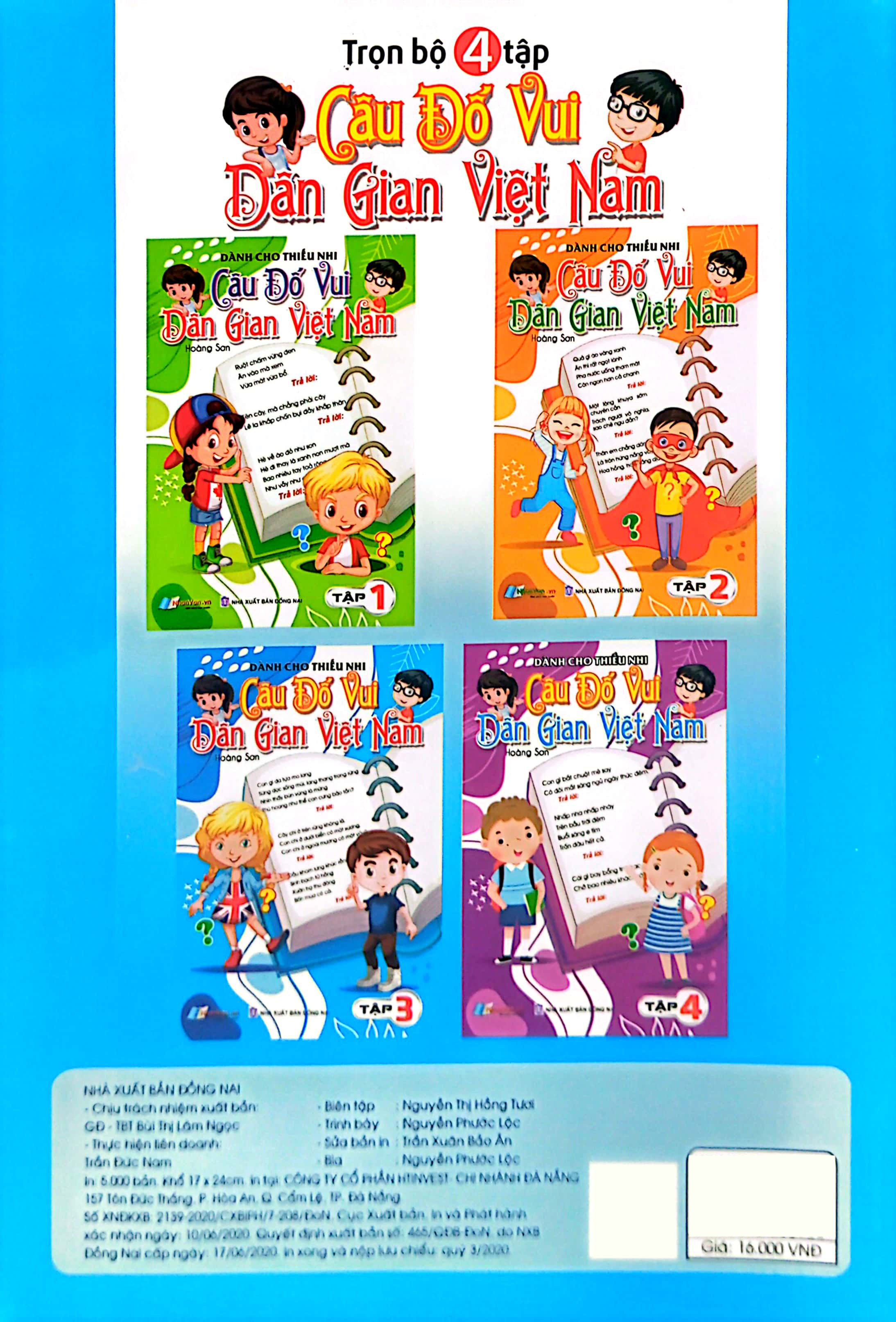bộ câu đố vui dân gian việt nam - tập 3