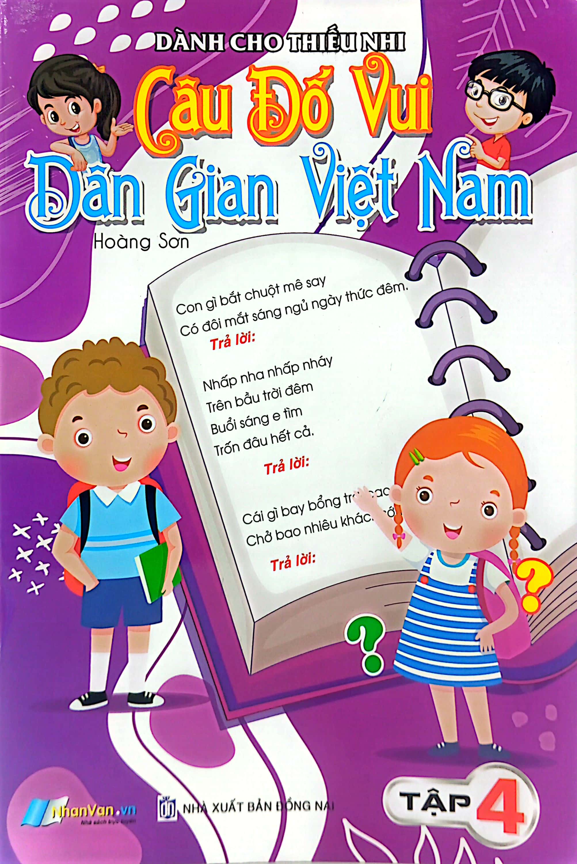 bộ câu đố vui dân gian việt nam - tập 4