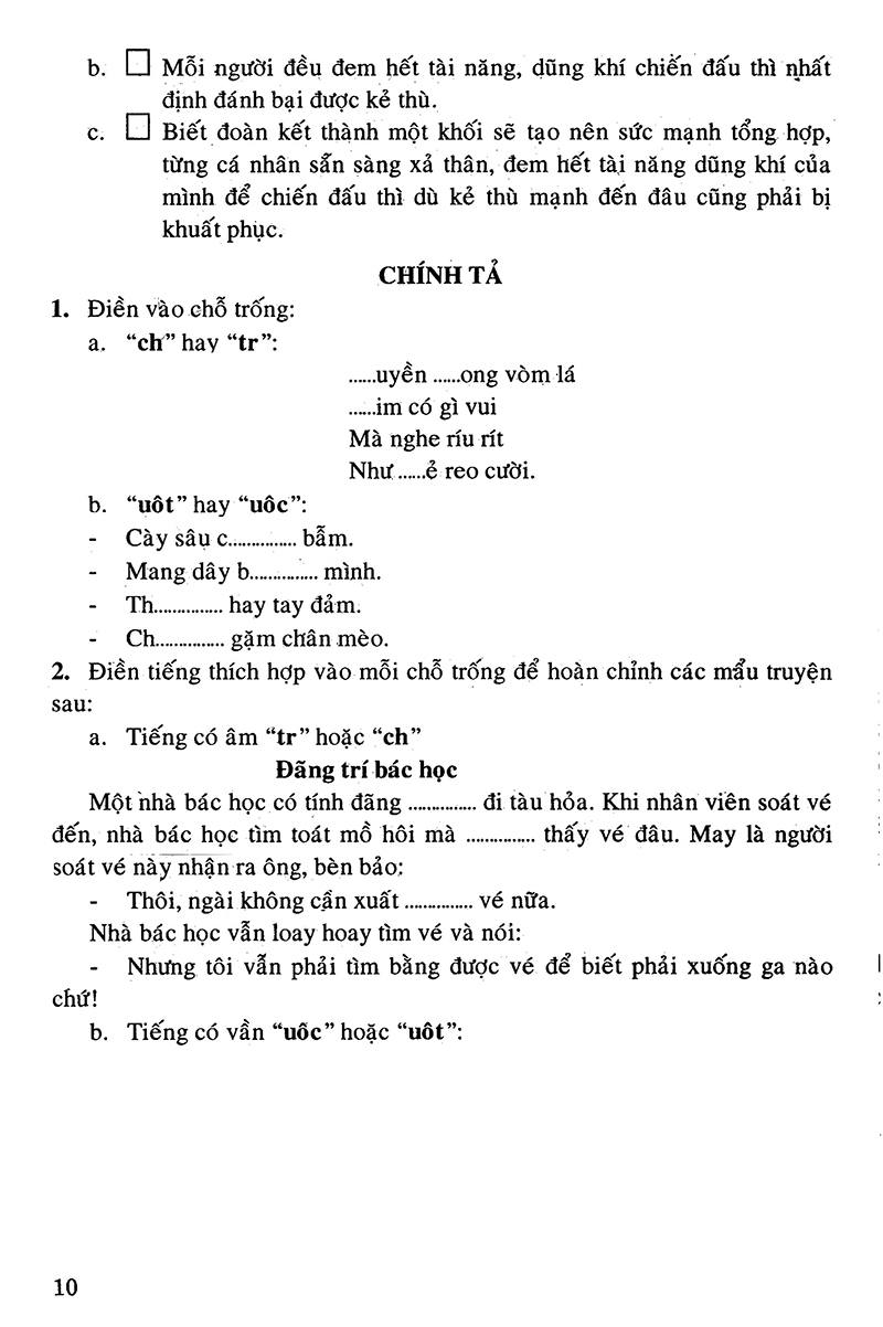 bộ câu hỏi và bài tập trắc nghiệm tiếng việt 4 - tập 2