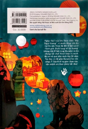 bộ "cậu" ma nhà xí hanako - tập 8 (tái bản 2022)