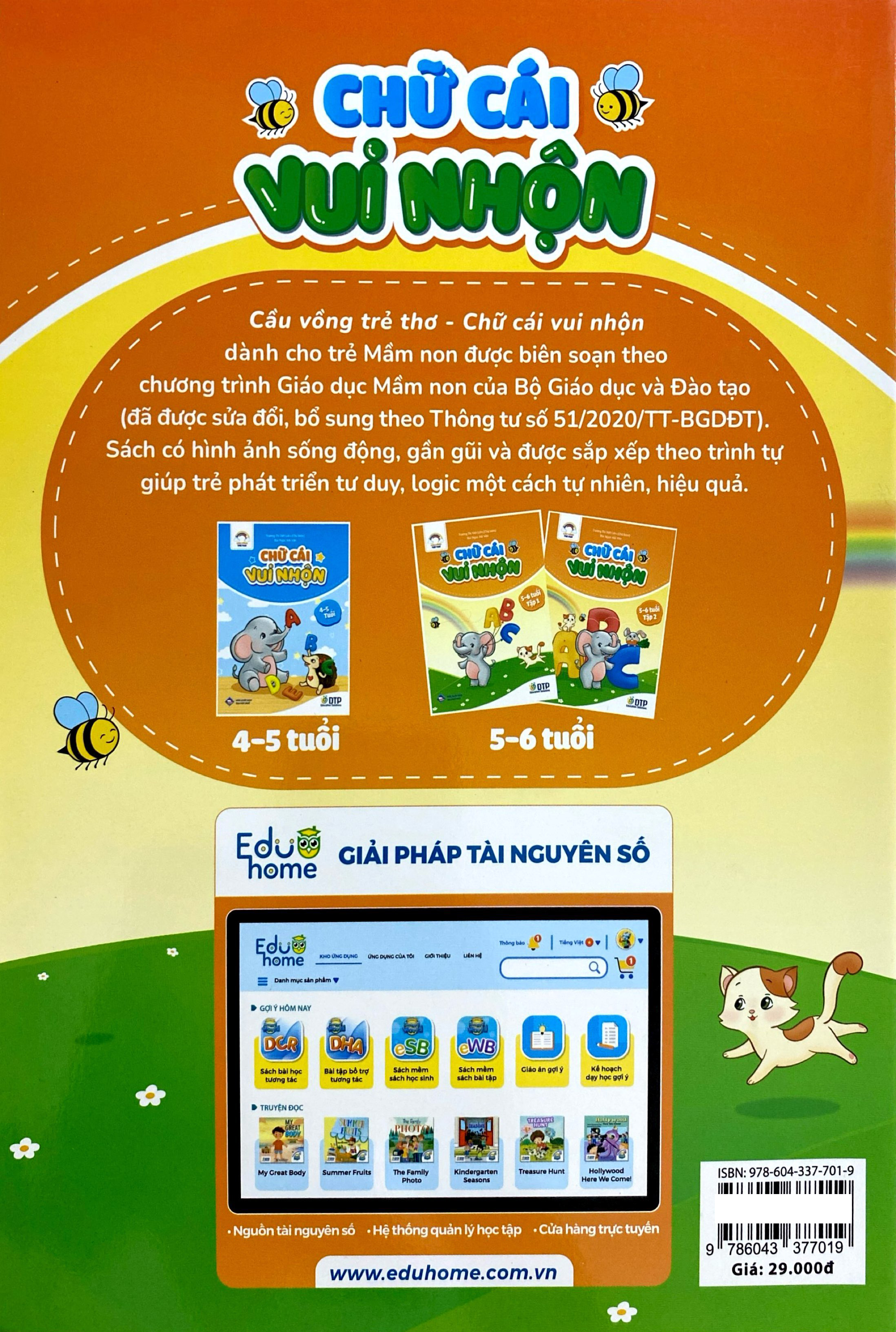 Bo
						
										
										Cau Vong Tre Tho - Chu Cai Vui Nhon - Danh Cho Tre 5-6 Tuoi - Tap 2