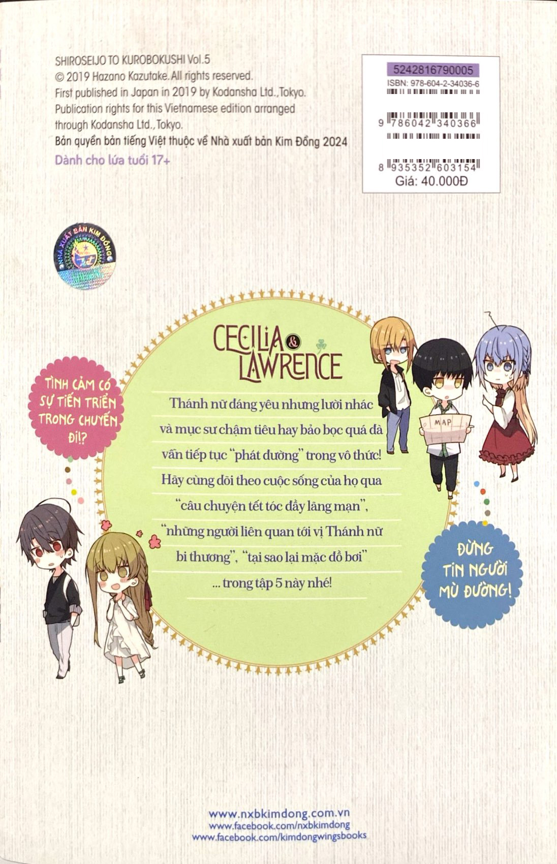 Bo
						
										
										Cecilia & Lawrence - Tap 5 (Tai Ban 2024)