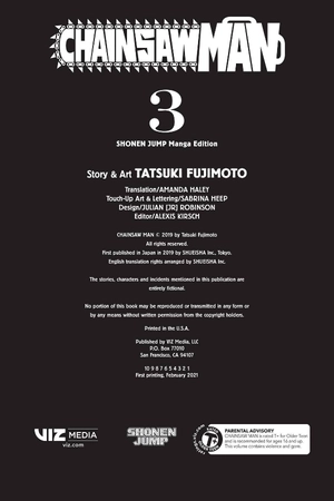bộ chainsaw man 3 (english edition)