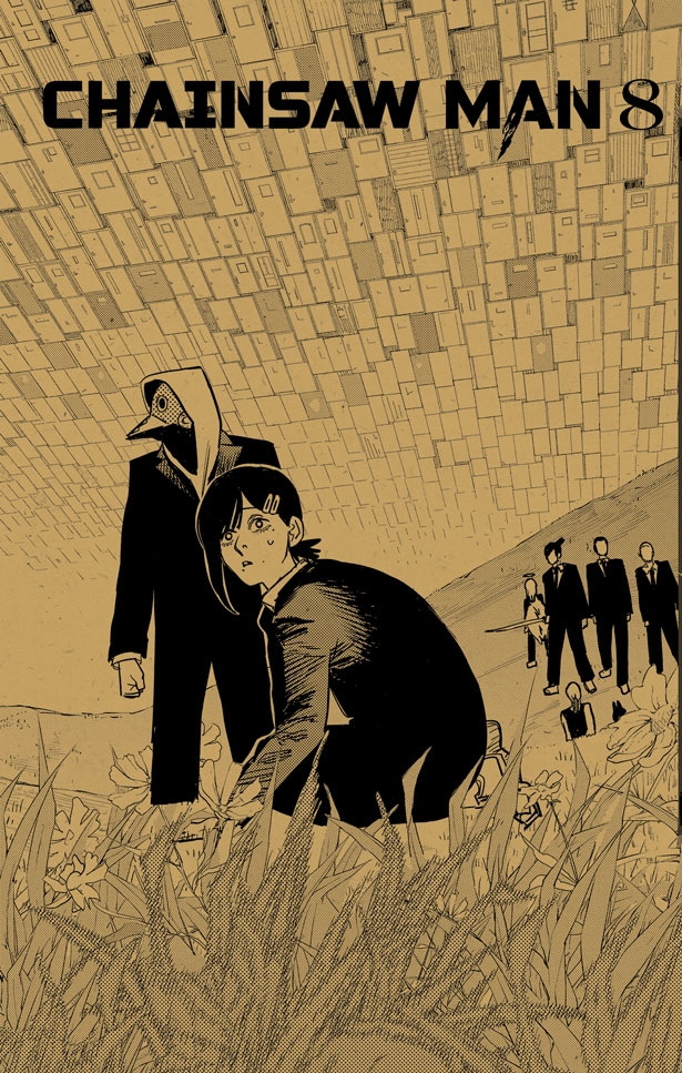 bộ chainsaw man - tập 8 - tặng kèm lót ly