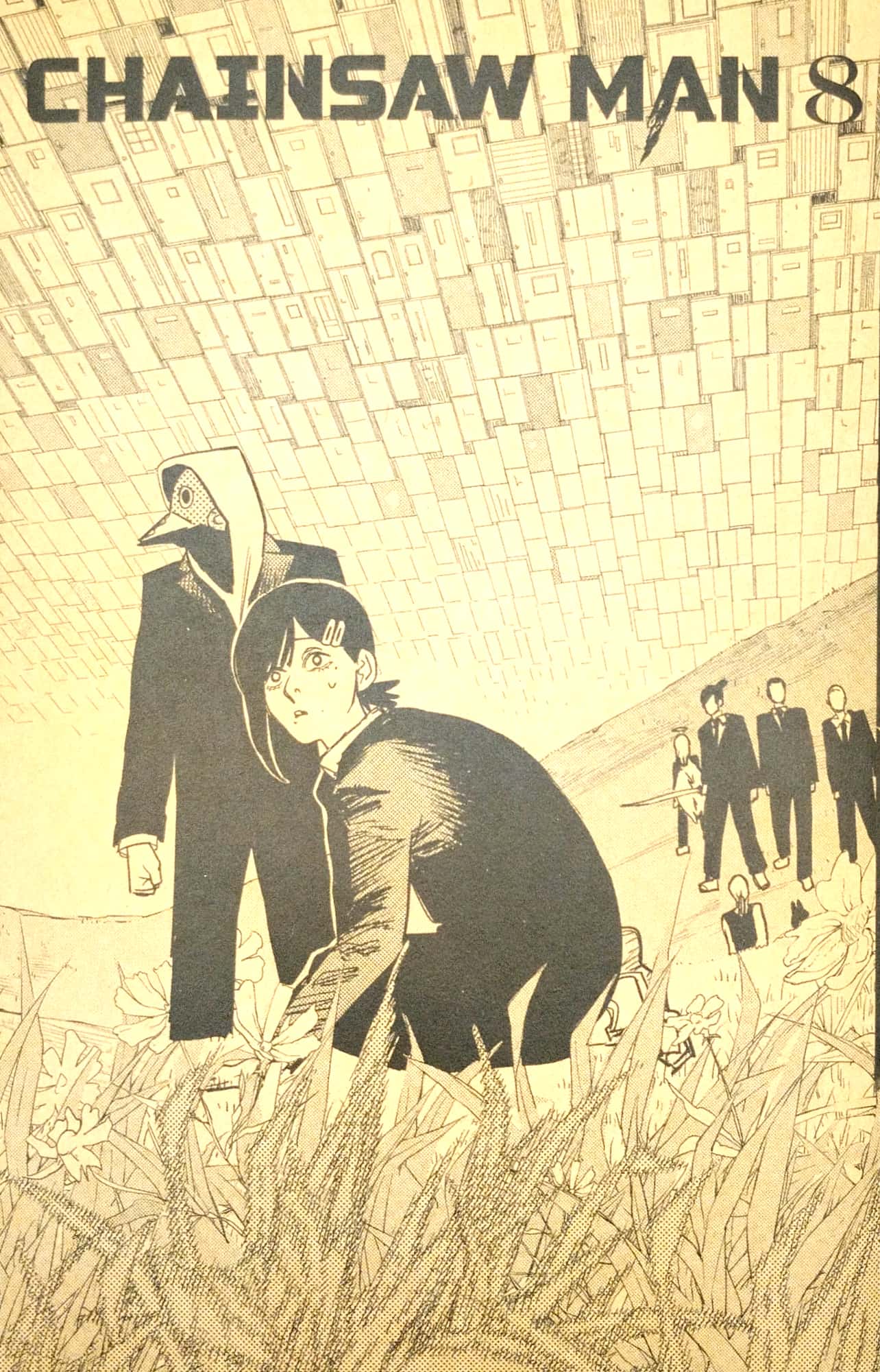 bộ chainsaw man - tập 8 - tặng kèm lót ly
