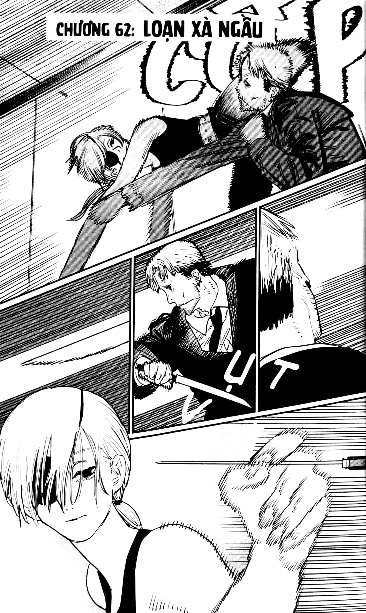 bộ chainsaw man - tập 8 - tặng kèm lót ly