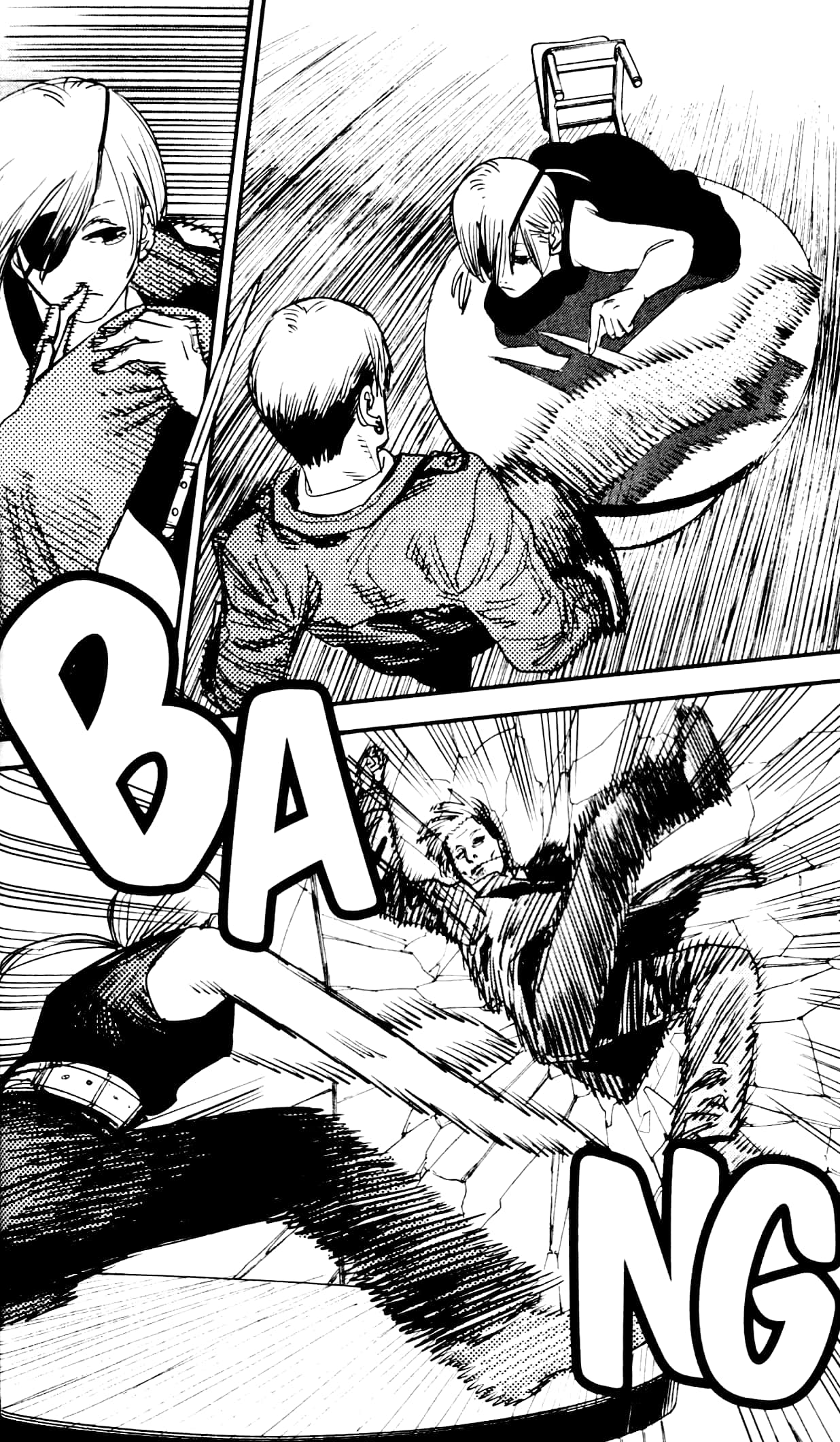 bộ chainsaw man - tập 8 - tặng kèm lót ly