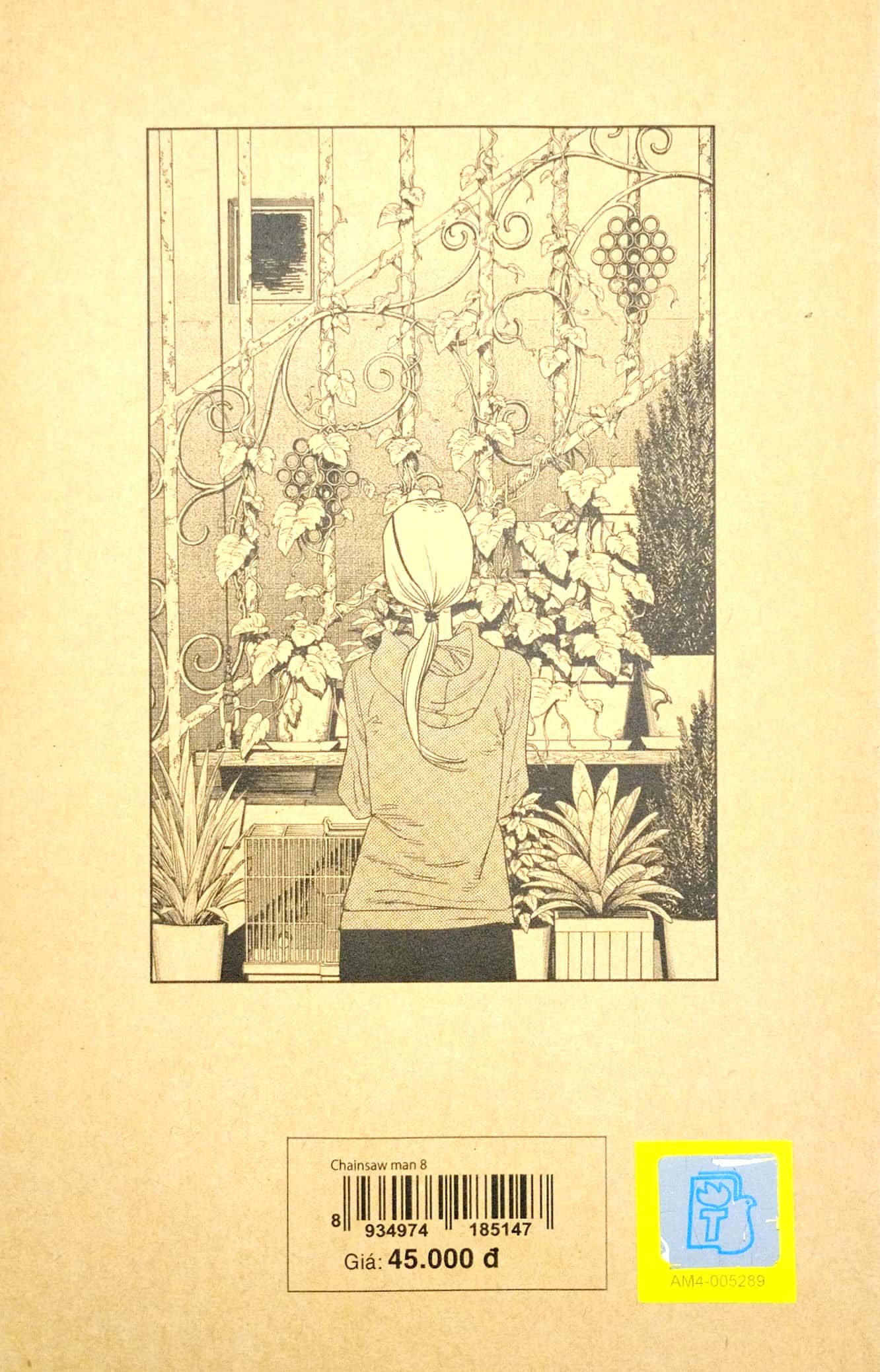 bộ chainsaw man - tập 8 - tặng kèm lót ly