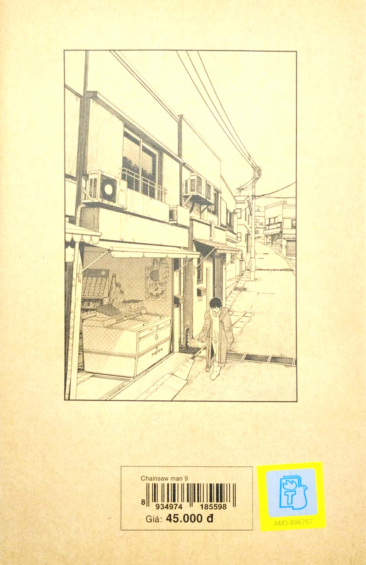 bộ chainsaw man - tập 9 - tặng kèm lót ly