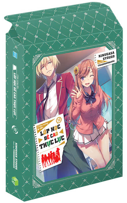 Bo
						
										
										Chao Mung Den Lop Hoc De Cao Thuc Luc - Tap 10 - Ban Gioi Han - Tang Kem Acrylic plate "Neko Girls" + ID Card Nhua Cung Kem Phong Bi + Box