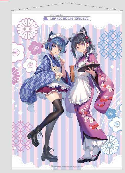 Bo
						
										
										Chao Mung Den Lop Hoc De Cao Thuc Luc - Tap 11 - Ban Gioi Han - Tang Kem Box + Tapestry A1 + ID Card Nhua + Postcard