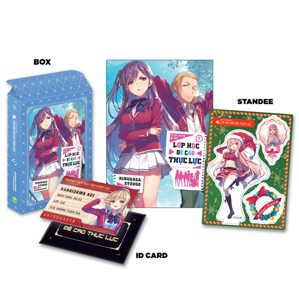 Bo
Chao Mung Den Lop Hoc De Cao Thuc Luc - Tap 9 - Ban Gioi Han - Tang Kem Box + ID Card + Standee