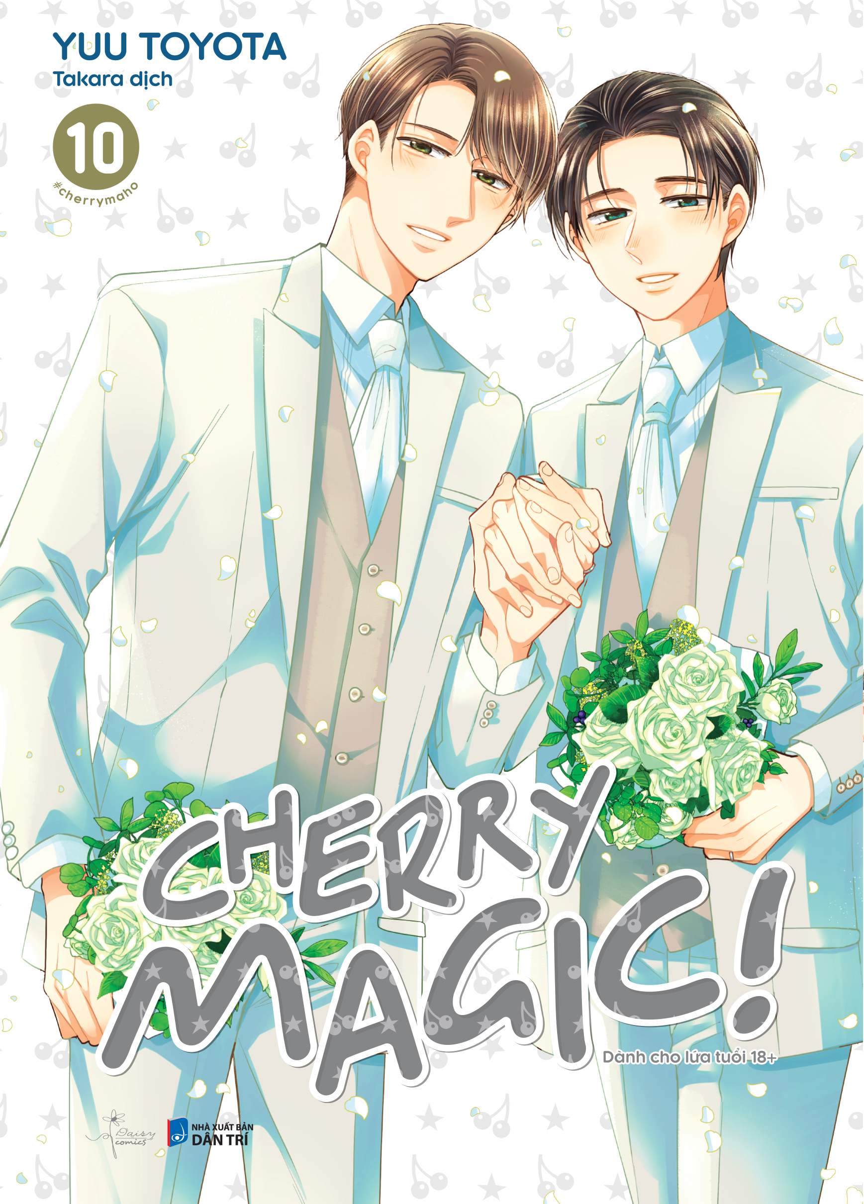 bộ cherry magic - tập 10 - tặng kèm postcard