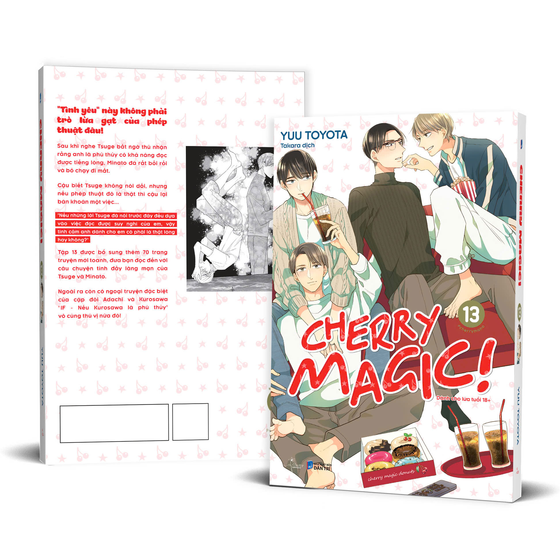 Bo
						
										
										Cherry Magic - Tap 13 - Ban Dac Biet - Tang Kem Postcard 2 Mat Boi Cung + Bookmark Nam Cham