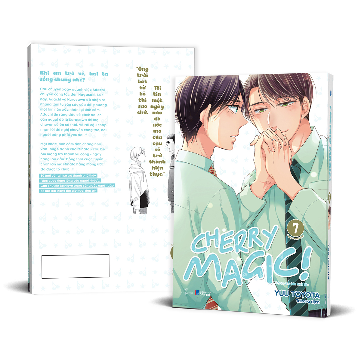 bộ cherry magic - tập 7 - tặng kèm postcard