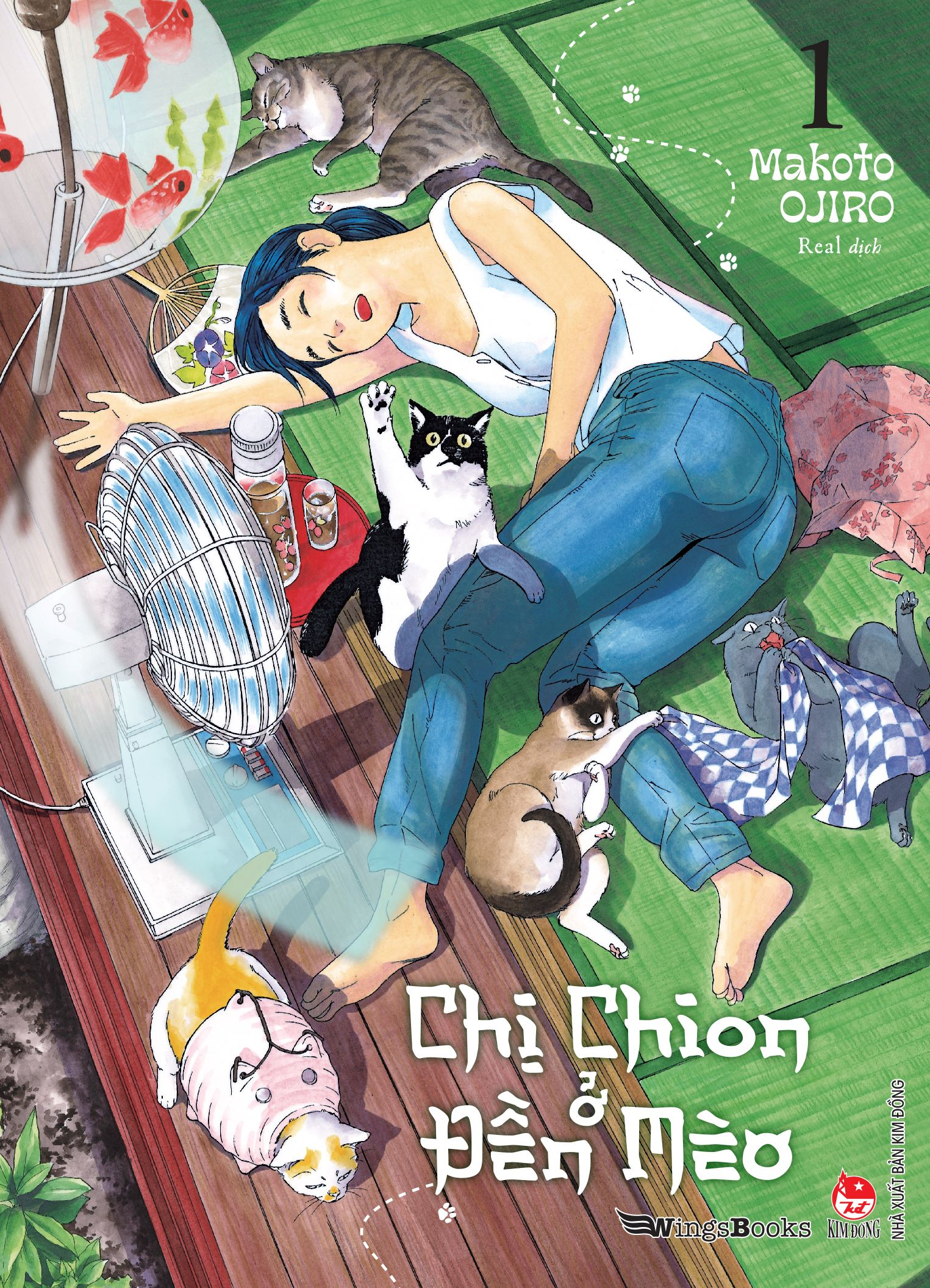 Bo
						
										
										Chi Chion O Den Meo - Tap 1 - Tang Kem 2 Bookmark + 1 Postcard