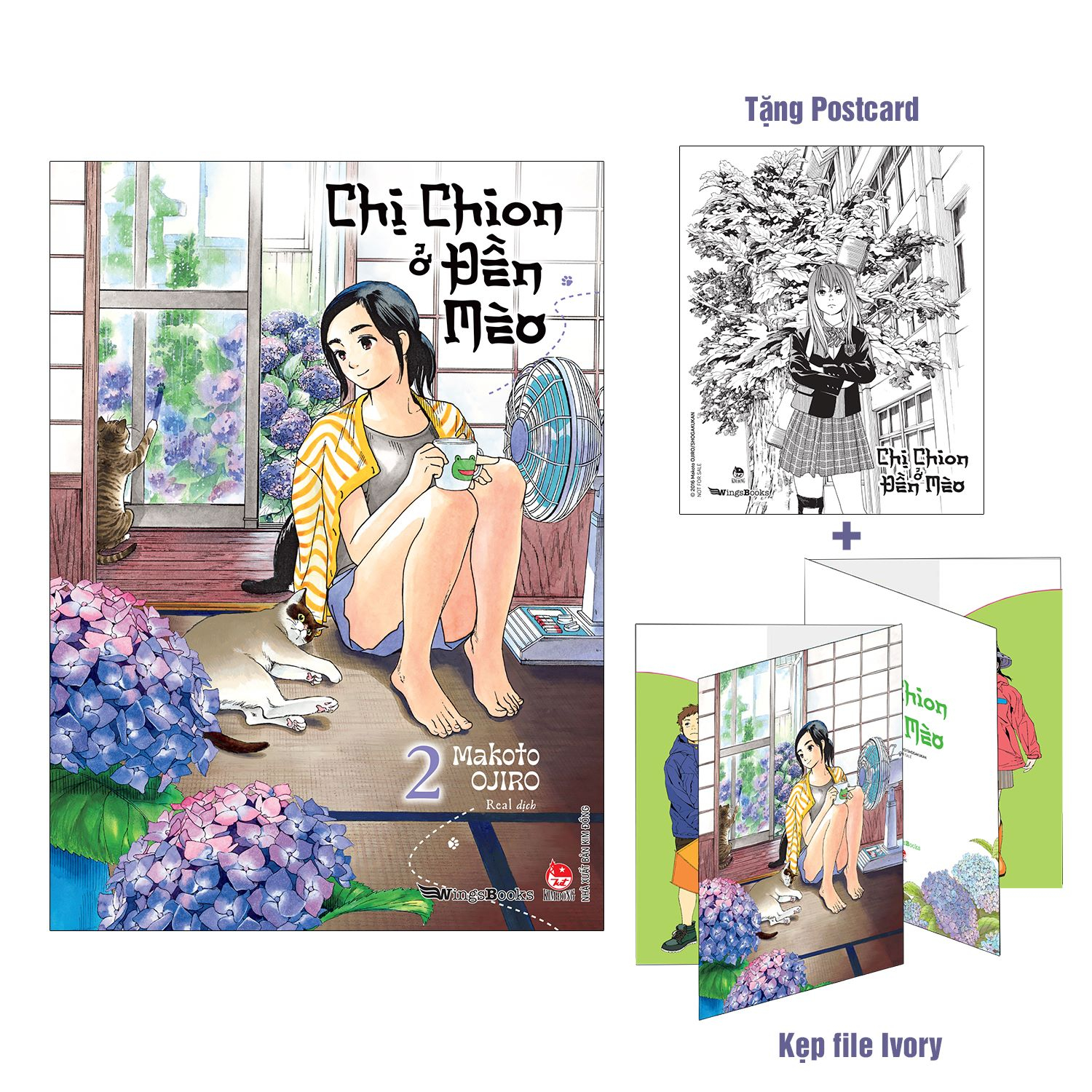 Bo
						
										
										Chi Chion O Den Meo - Tap 2 - Tang Kem Kep File Ivory + Postcard
