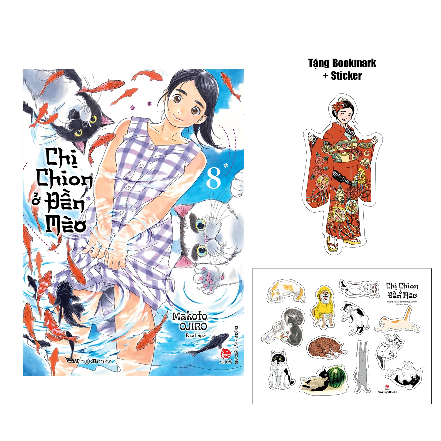 Bo
						
										
										Chi Chion O Den Meo - Tap 8 - Tang Kem Bookmark + Sticker