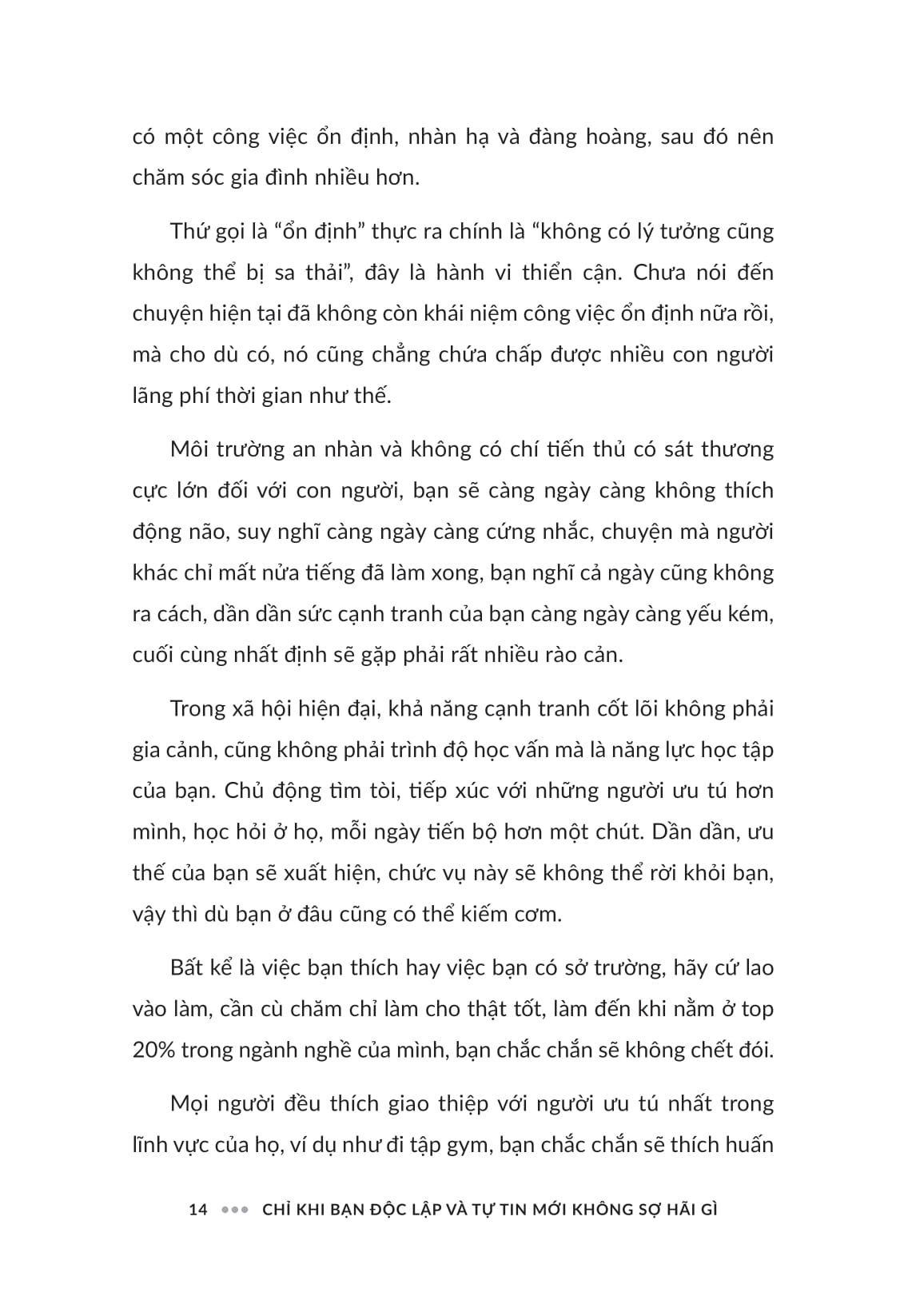 Bo
						
										
										Chi Khi Ban Doc Lap Va Tu Tin Moi Khong So Hai Gi