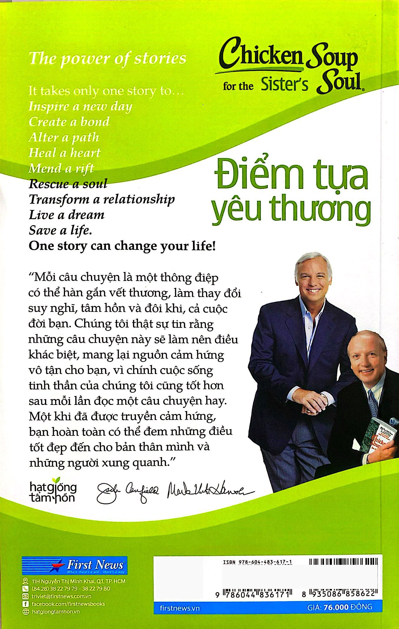 Bo
						
										
										Chicken Soup For The Sister’S Soul 24 - Diem Tua Yeu Thuong (Tai Ban 2024)