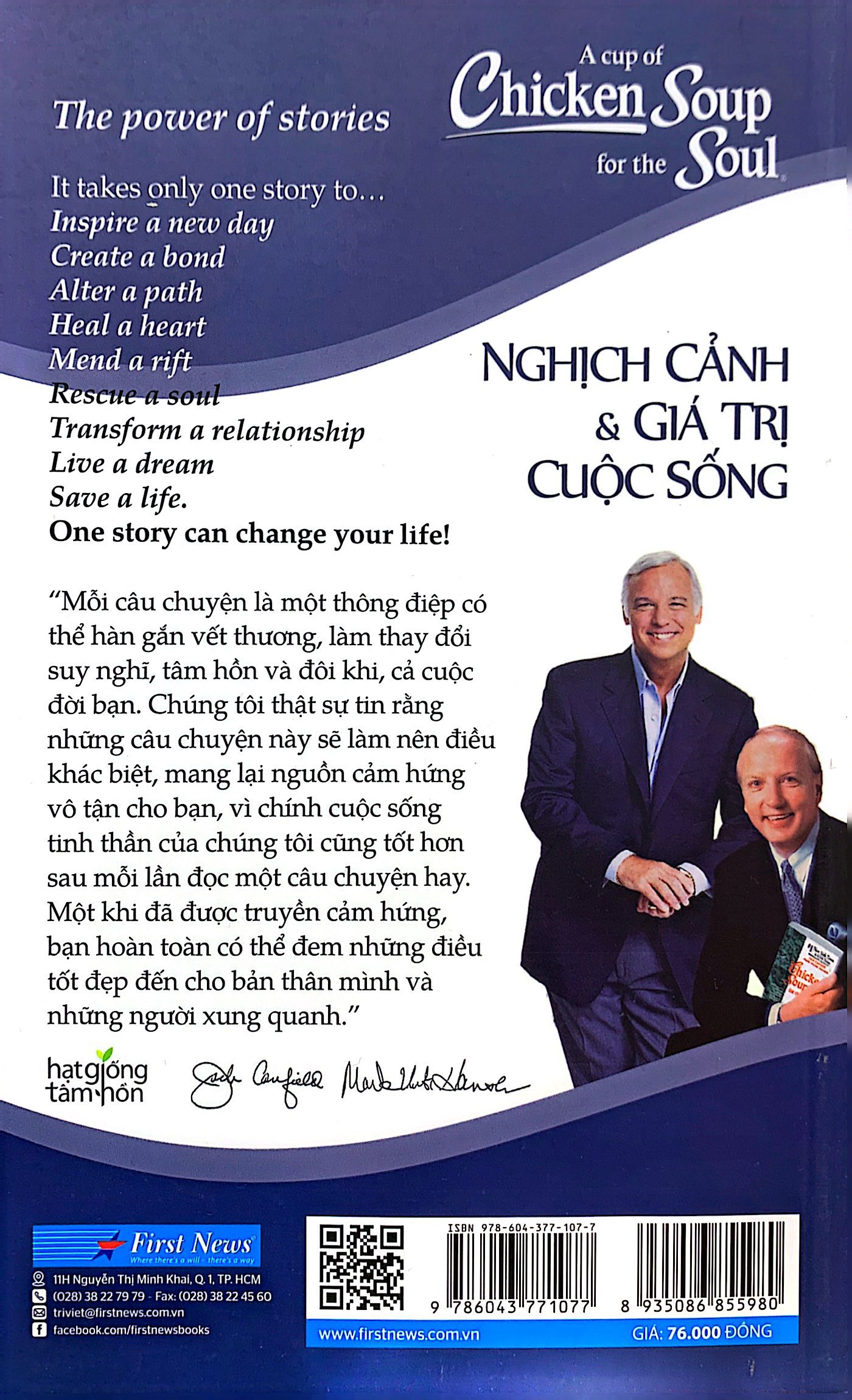 bộ chicken soup for the soul 4 - nghịch cảnh và giá trị cuộc sống (tái bản 2022)