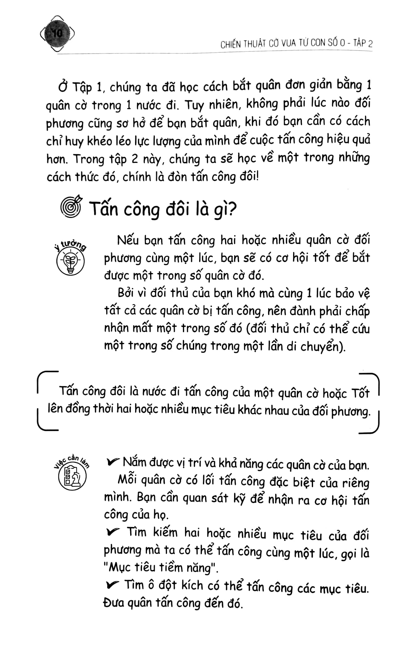 bộ chiến thuật cờ vua từ con số 0 - tập 2 (tái bản 2023)