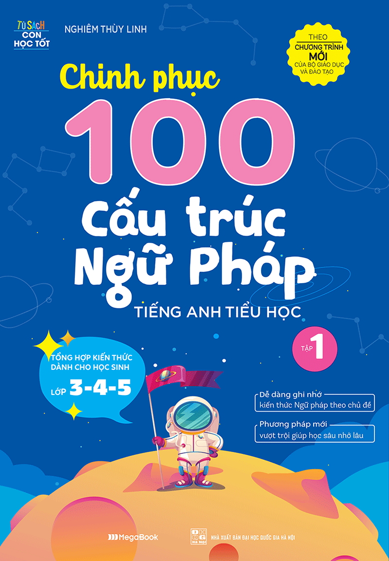 bộ chinh phục 100 cấu trúc ngữ pháp tiếng anh tiểu học - tập 1