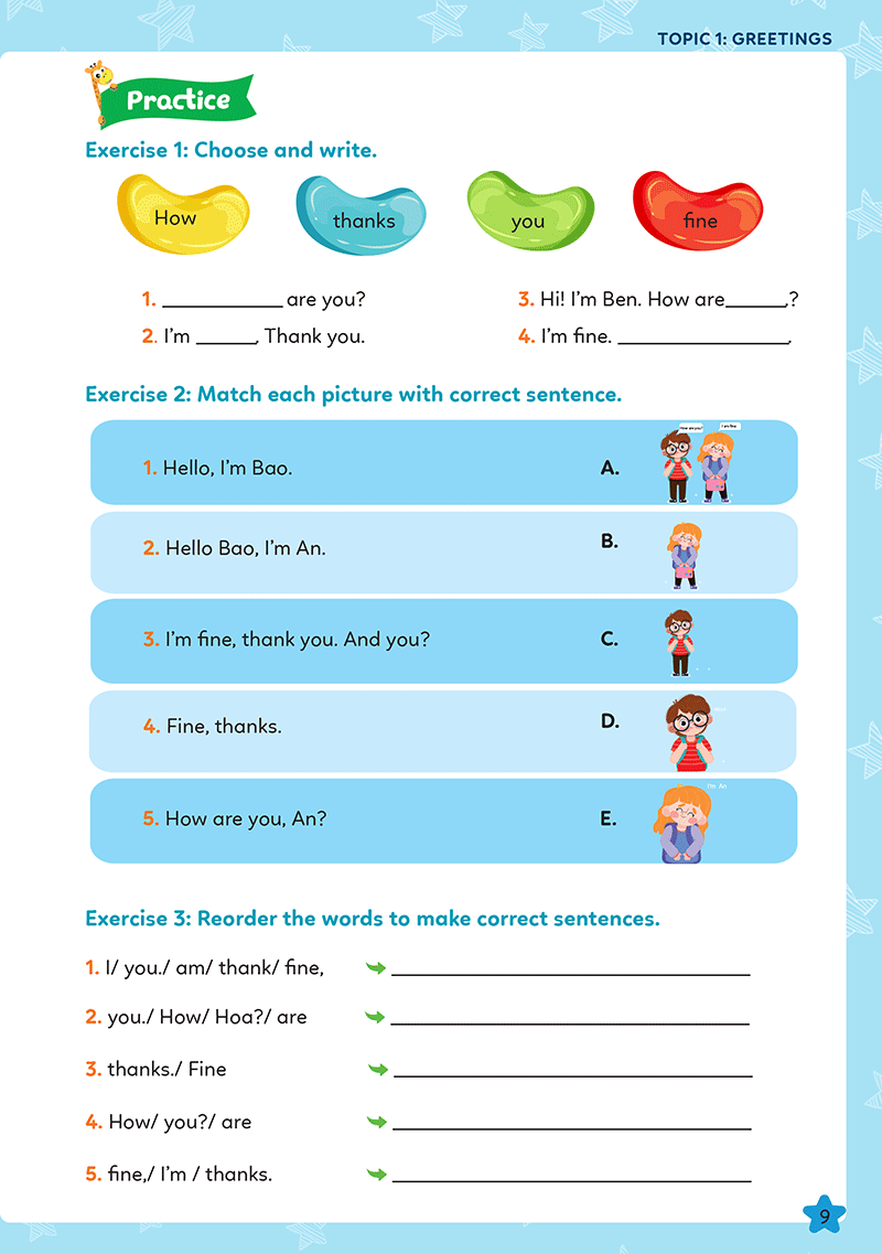 bộ chinh phục 100 cấu trúc ngữ pháp tiếng anh tiểu học - tập 1