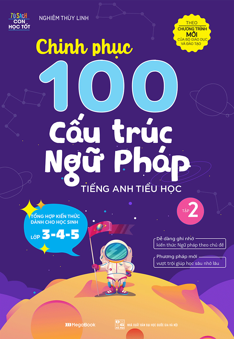 bộ chinh phục 100 cấu trúc ngữ pháp tiếng anh tiểu học - tập 2