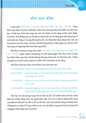 bộ chinh phục 4 kỹ năng tiếng anh nghe - nói - đọc - viết lớp 4 - tập 1