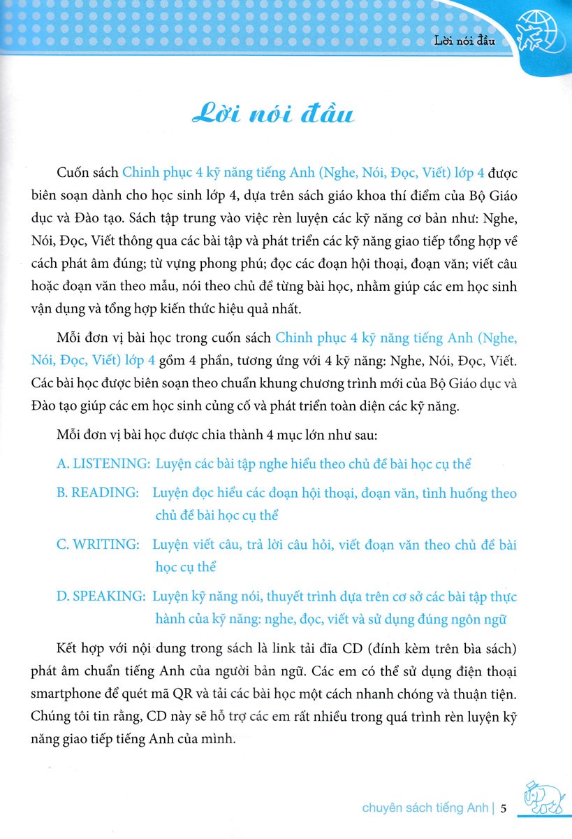 bộ chinh phục 4 kỹ năng tiếng anh nghe - nói - đọc - viết lớp 4 - tập 2