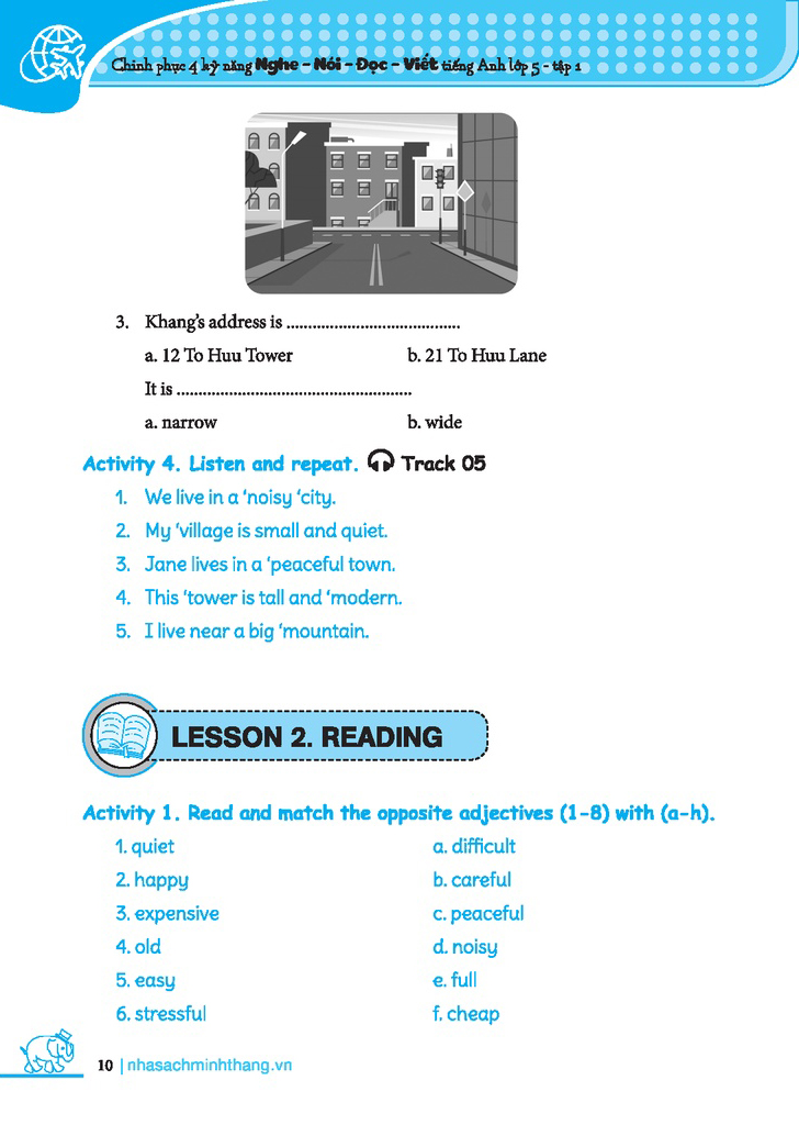 bộ chinh phục 4 kỹ năng tiếng anh nghe - nói - đọc - viết lớp 5 - tập 1