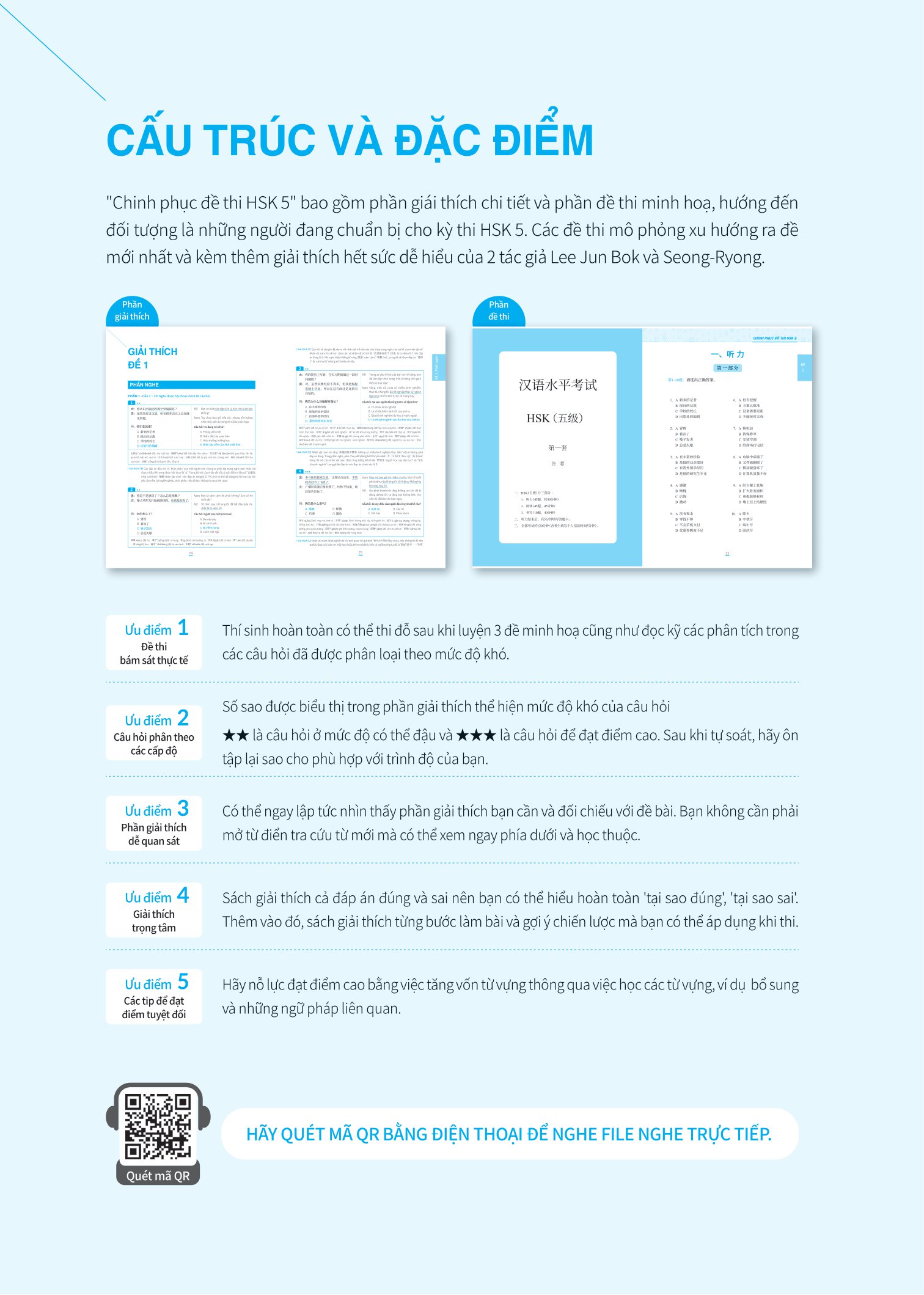 bộ chinh phục đề thi hsk 5 (kèm giải thích ngữ pháp chi tiết)