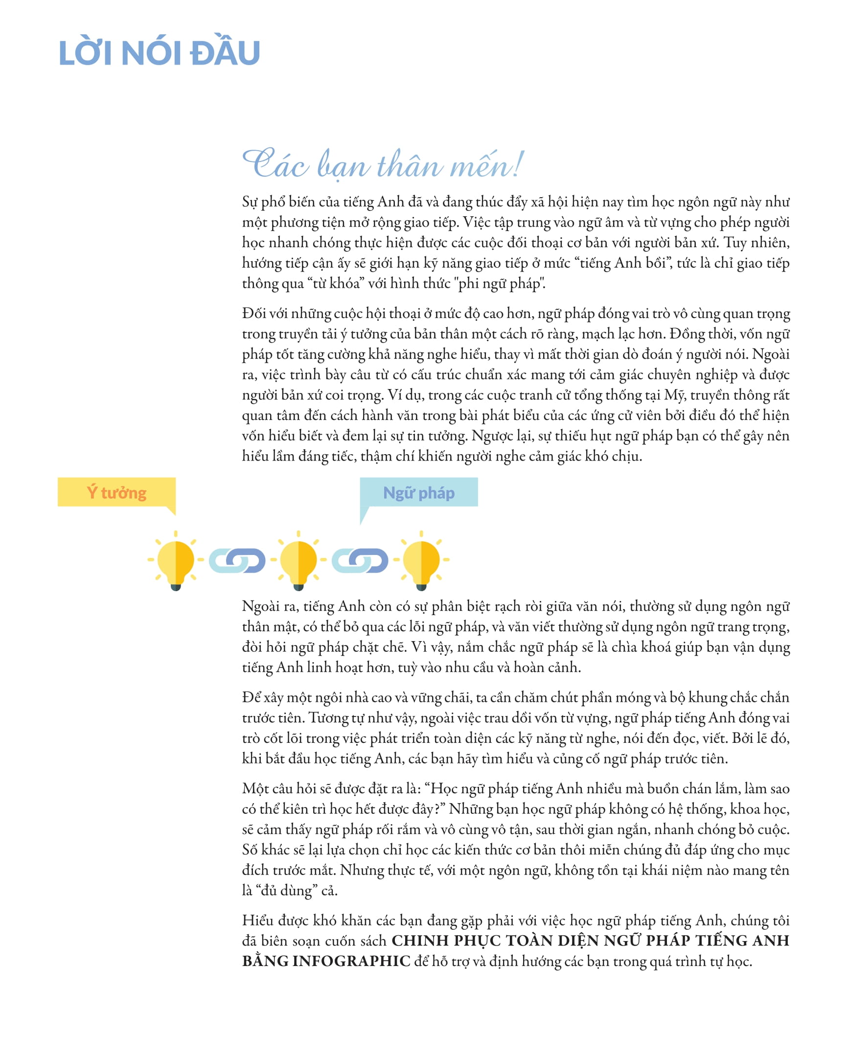 bộ chinh phục toàn diện ngữ pháp tiếng anh bằng infographic - tập 1