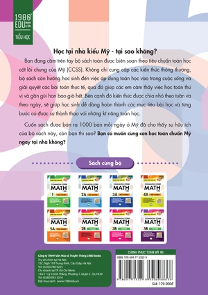 bộ chinh phục toán mỹ - common core math (tập 4b)