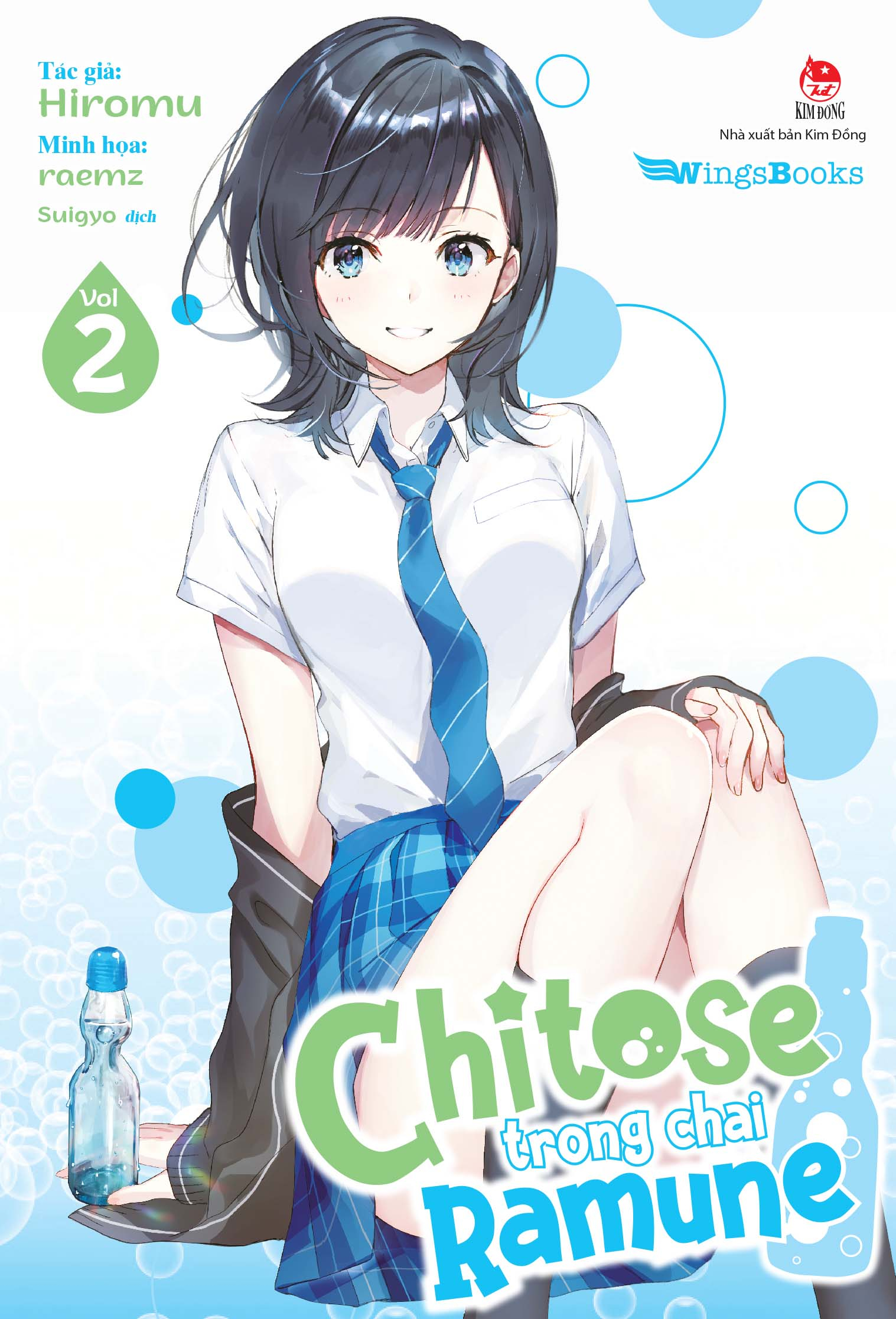 bộ chitose trong chai ramune - tập 2 - bản phổ thông - tặng bookmark bế hình có chân đế