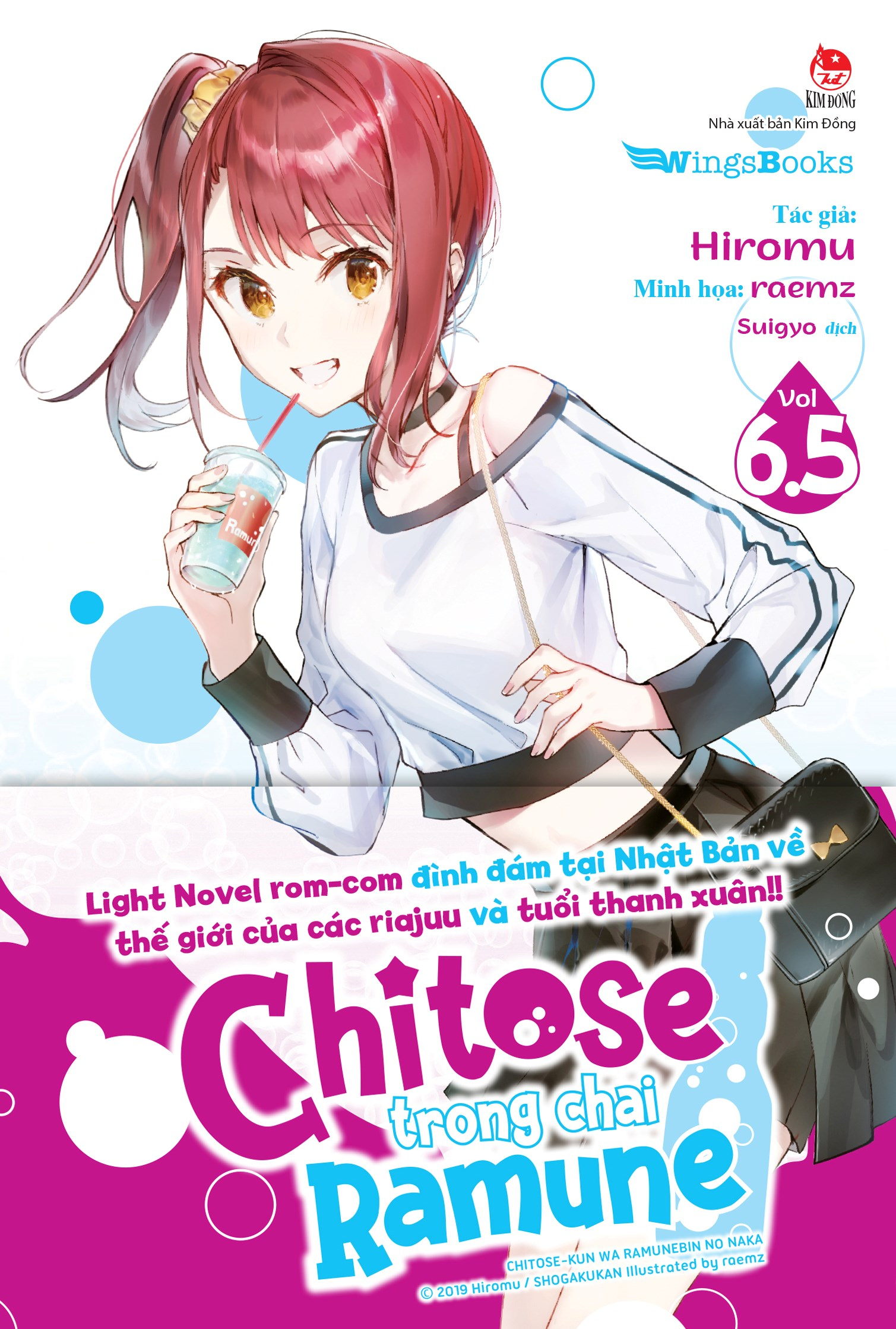 Bo
						
										
										Chitose Trong Chai Ramune - Tap 6.5 - Tang Kem Bookmark Be Hinh Co Chan De