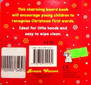 bộ christmas first words : twinkle tree