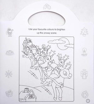 bộ christmas sticker activity fun 4