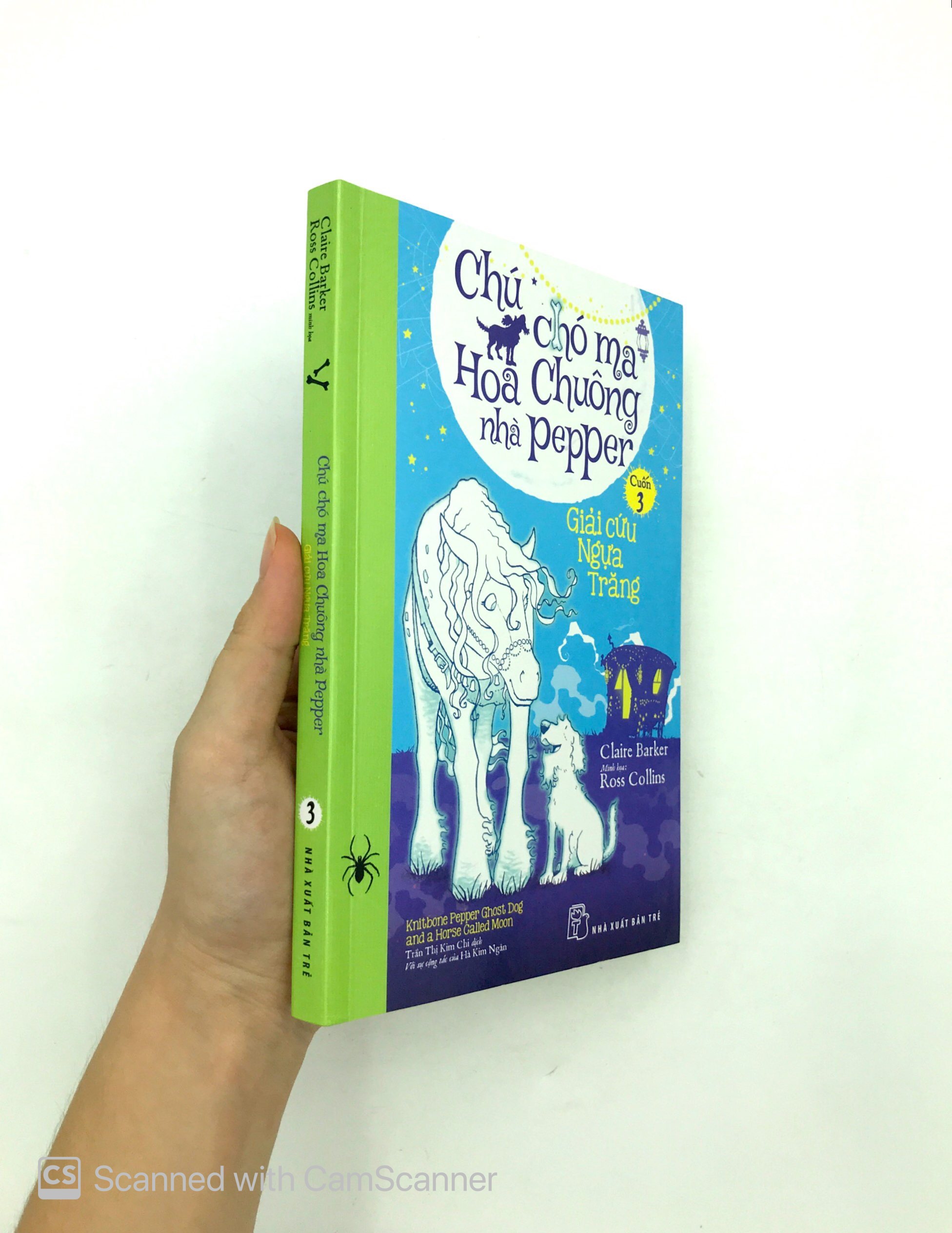 bộ chú chó ma hoa chuông nhà pepper 03 - giải cứu ngựa trăng