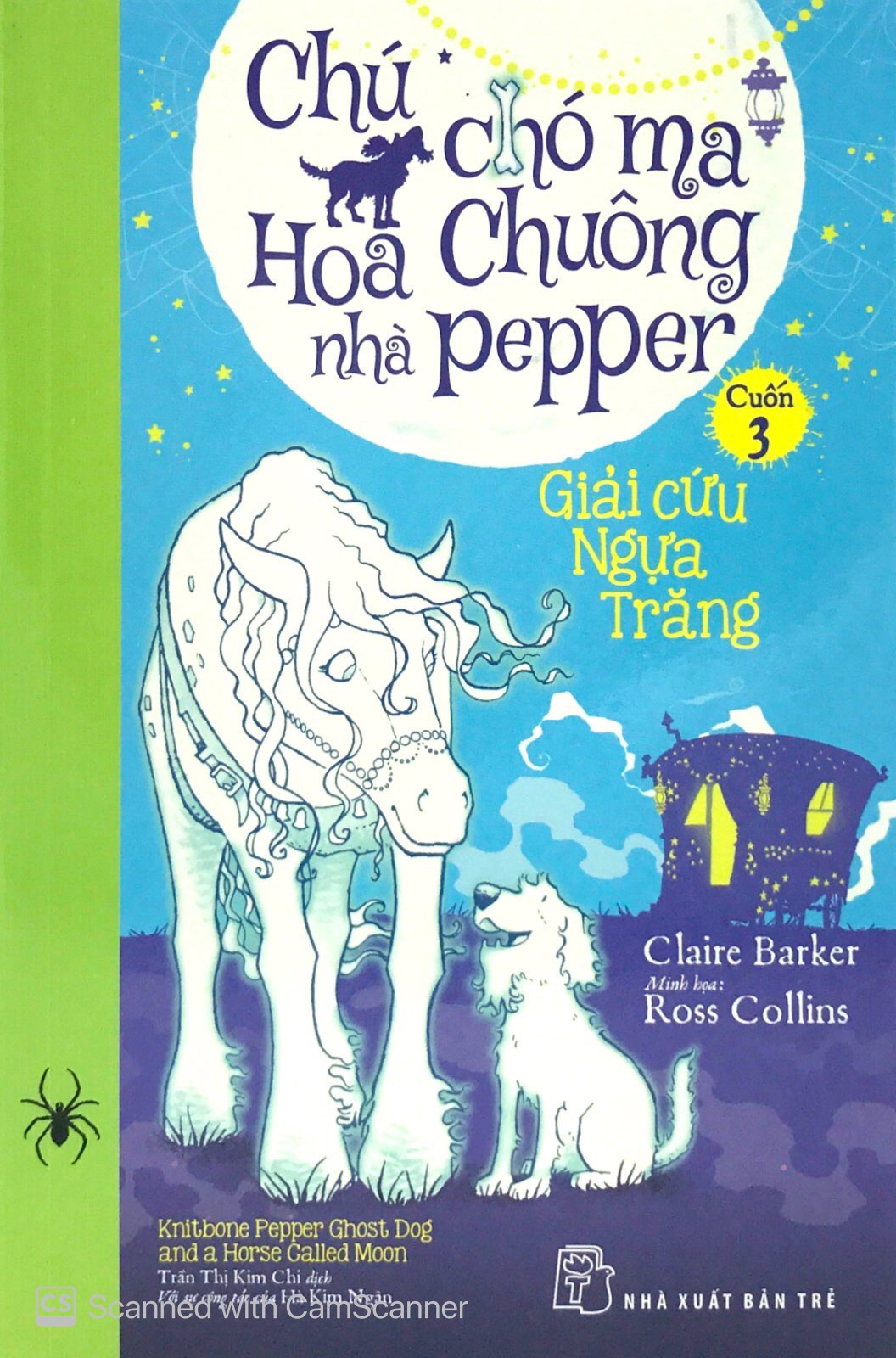 bộ chú chó ma hoa chuông nhà pepper 03 - giải cứu ngựa trăng